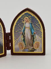 Icône Diptyque Mini - Christ & Miraculeuse