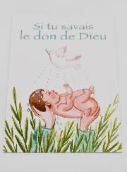 Carte de Baptême - Le Don de Dieu
