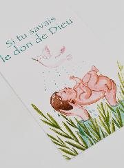 Carte de Baptême - Le Don de Dieu