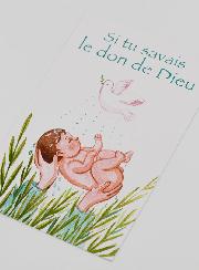 Carte de Baptême - Le Don de Dieu