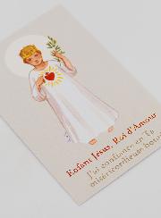 Carte de Communion - Roi d'Amour