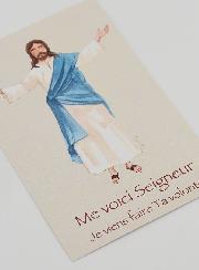 Carte de Communion - Me Voici Seigneur