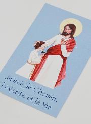 Carte de Communion Le Chemin - Garçon
