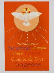 Carte de Confirmation - Orange