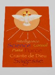 Carte de Confirmation - Orange