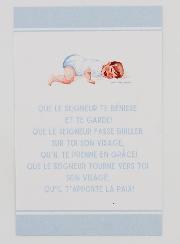 Carte de Baptême - Bénédiction Bébé