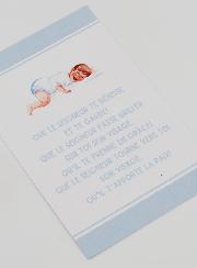Carte de Baptême - Bénédiction Bébé