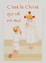 Carte de Communion - C'est le Christ
