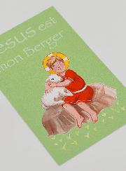 Carte de Communion - Jésus Mon Berger