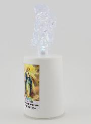 Bougie d'Église à Led Vierge Miraculeuse - 60 jours