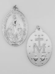 Médaille Miraculeuse en Inox - 33mm