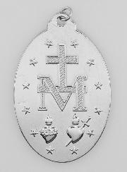 Médaille Miraculeuse en Inox - 40mm