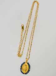 Collier Miraculeuse - Perles Bleues