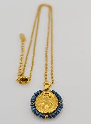 Collier Miraculeuse - Perles Bleues