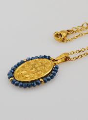 Collier Miraculeuse - Perles Bleues