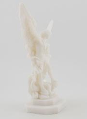 Statue de Saint Michel en Albâtre - 12cm