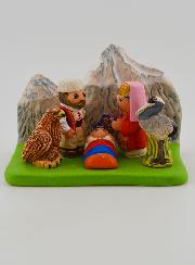 Crèche de Noël du Monde - Nativité Arménie