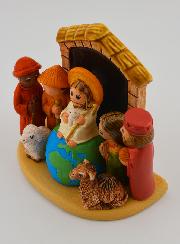 Crèche de Noël du Monde - Christ bon Pasteur