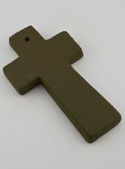 Croix en Céramique Ange Médecin - 15cm