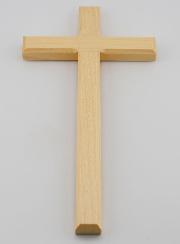 Crucifix en Tilleul Naturel - 22cm