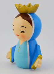 Statue Marie Reine  - 10cm