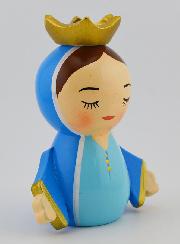 Statue Marie Reine  - 10cm