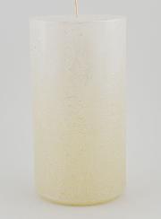 Bougie de Décoration Moderne - Blanc Nacré
