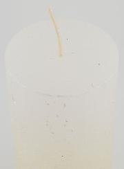 Bougie de Décoration Moderne - Blanc Nacré