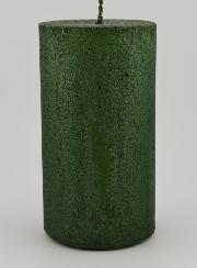 Bougie de Décoration Moderne - Vert Sapin
