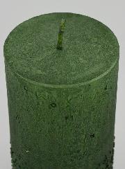 Bougie Décoration Effet Pépite - Vert Sapin