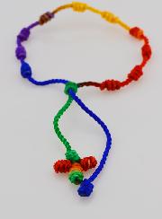 Bracelet Dizainier Corde Multicolore