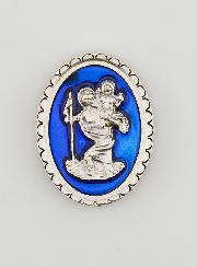 Plaque Auto Magnet de Saint Christophe - 4cm