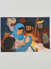 Cadeau de Noël - Carte de Voeux