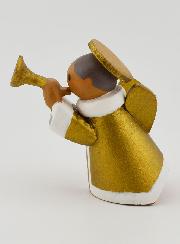 Crèche de Noël - Ange Musicien Trompette