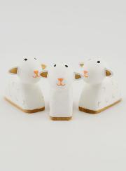 Crèche de Noël - 3 Moutons 4cm