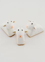 Crèche de Noël - 3 Moutons 4cm
