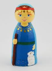 Statuette en Bois - Sarah