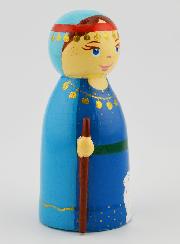 Statuette en Bois - Sarah