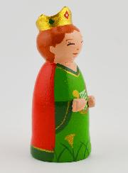 Statuette en Bois - Roi David