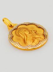Médaille Sainte Thérèse & Saint Christophe