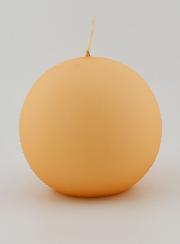 Bougie de Décoration Boule - Crème Mat