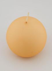 Bougie de Décoration Boule - Crème Mat