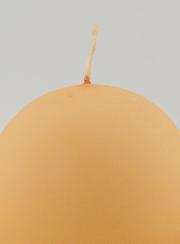 Bougie de Décoration Boule - Crème Mat