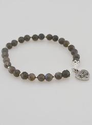 Bracelet Pierre Naturelle - Labradorite & Arbre de vie