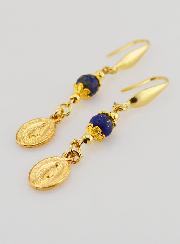 Boucles d'Oreilles - Miraculeuse & Lapis Lazuli