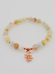 Bracelet Religieux - Ange Gardien & Morganite
