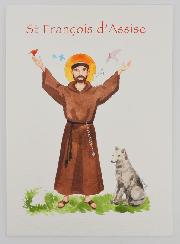 Carte Religieuse Livret - Saint François d'Assise