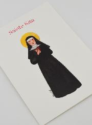 Carte Religieuse Livret - Sainte Rita