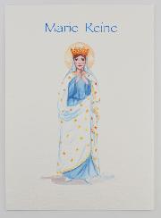 Carte Religieuse Livret - Marie Reine