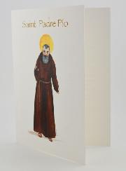 Carte Religieuse Livret - Saint Padre Pio